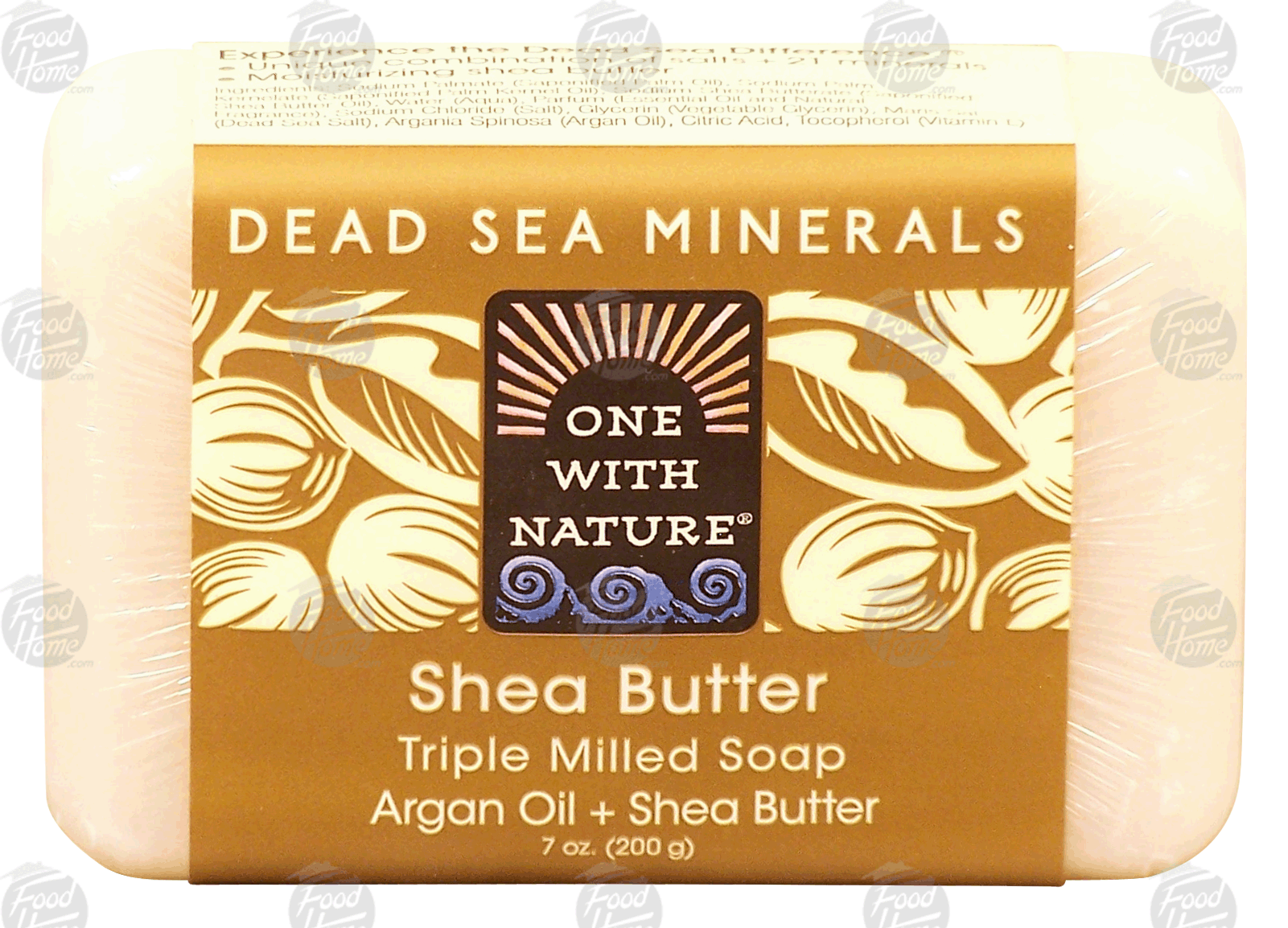 One With Nature Dead Sea Minerals shea butter, triple milled soap, argan oil + shea butter Full-Size Picture